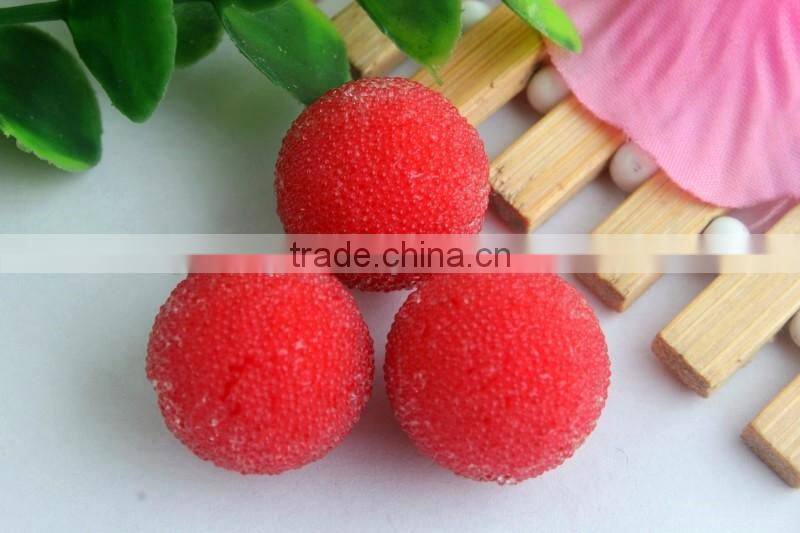 Newest colorful chunky round rhienstone seed rhinestone resin glass berry beads for kids jewelry making!!