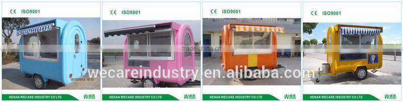 Portable food selling use mobile kitchen cart/truck