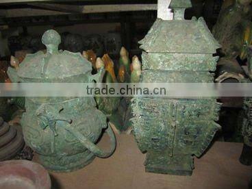 chinese antique Chan Kuo Bronze Wine cup