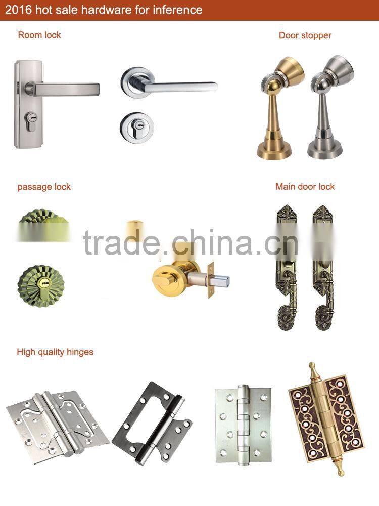 china new design single swing door two color smooth surface solid wood door image for interior