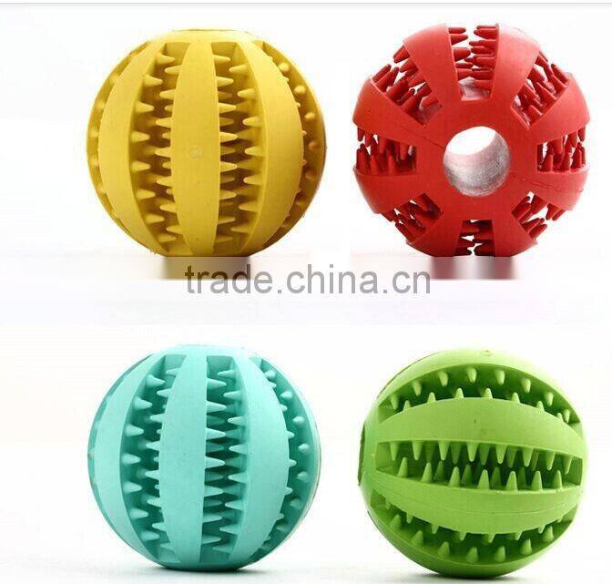 Custom wholesale Coloured & Weight promotional Rubber Pet Tennis Ball