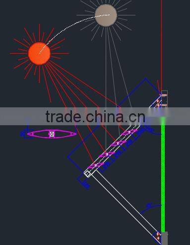 sunshade anodized aluminum louver roof