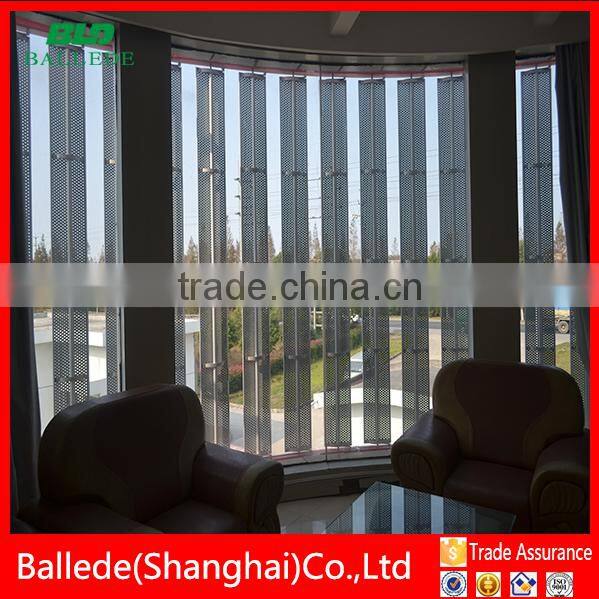 aluminum sun shade perforated louver roof