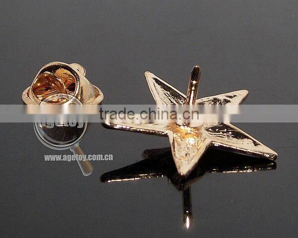 Gold Star Metal Badges