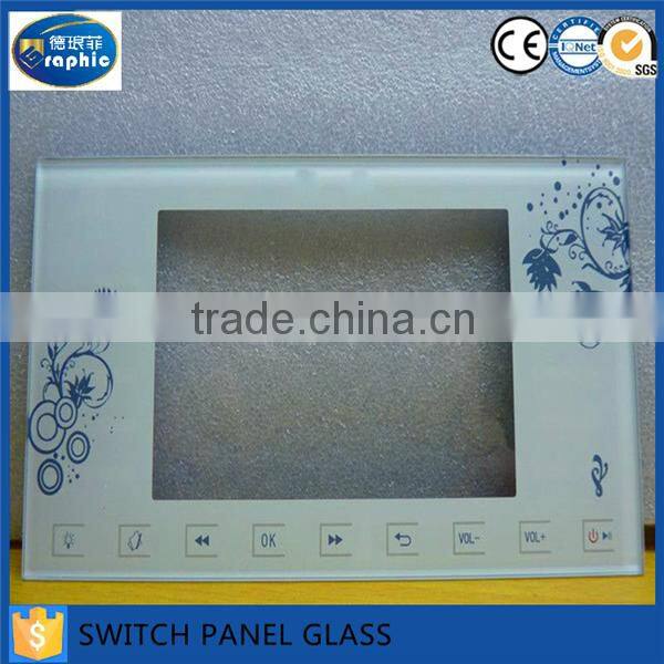 86*86mm stained art fused glass switch plates for sale