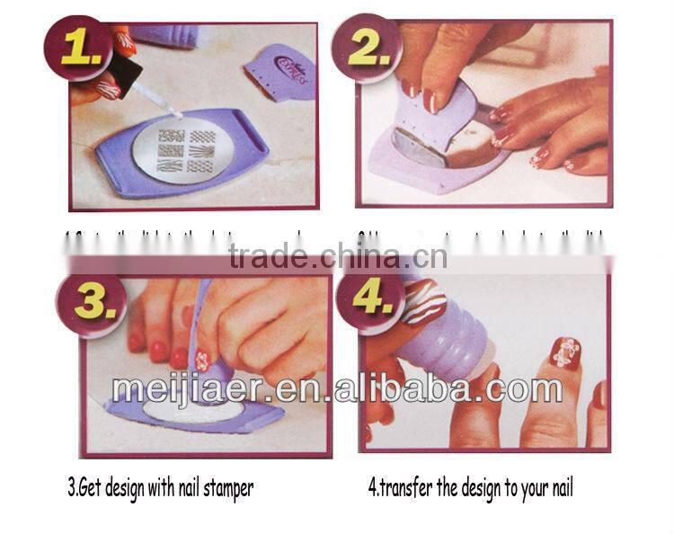 Stamping Nail Art set