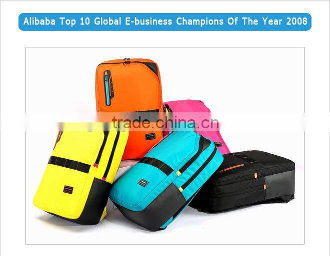 HIGH Quilted PU Detachable Laptop Backpack School Backpack Bag and Handbag