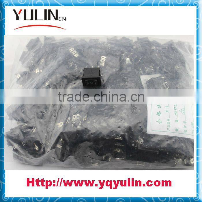 PA66 KCD1-103 3Pin 250Vac 20A ON OFF ON rocker switch