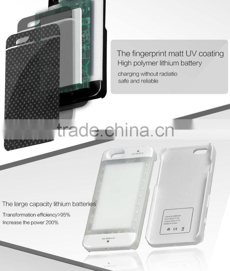 china factory cheap solar quick cell phone charger with led lighting glow in the dark mobile phone usb charger