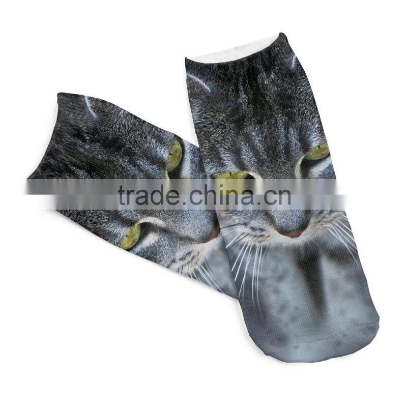 factory high quality digital full print new design custom socks wholesale