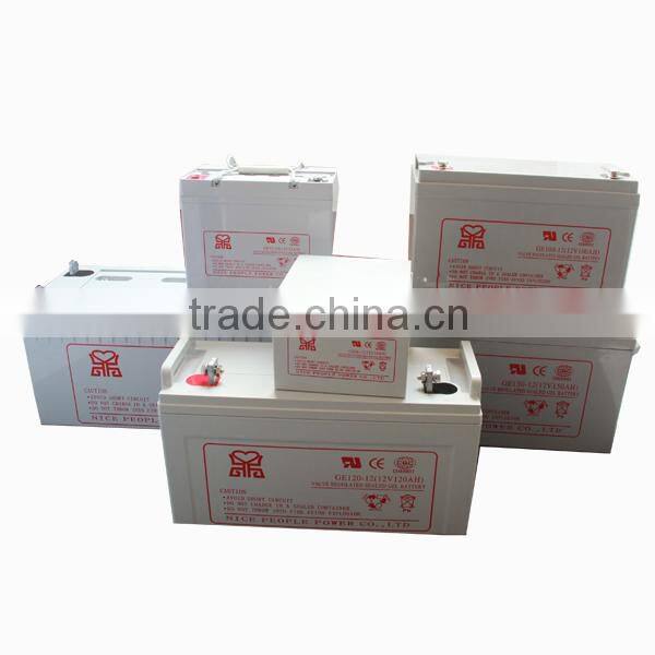 Deep Cycle Sealed Lead Acid Storage Battery/solar energy storage 12V80ah,100ah