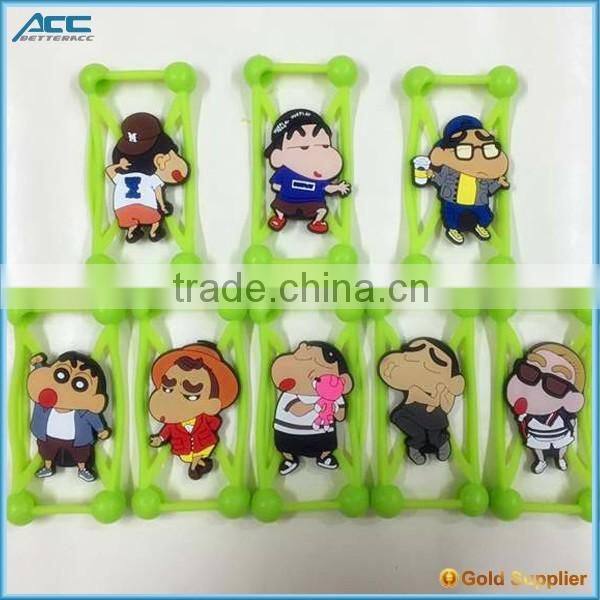 Customized Colorful Universal Silicon Bumper Case Holder