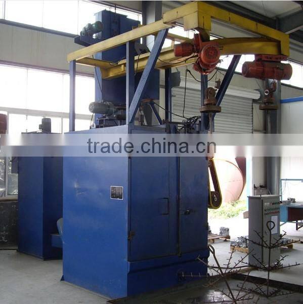 1 machinery for steel measuring tape Q37 rotary hook shot blasting machine