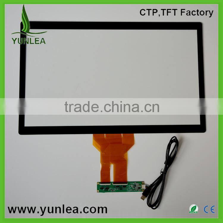 Sample in stock available 16:9 projected capacitive touch screen 24"
