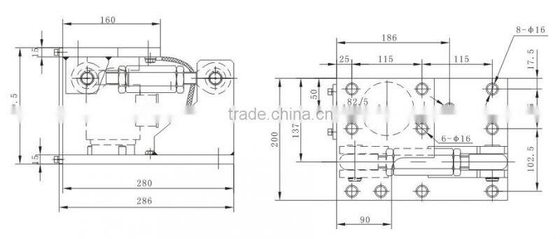 Weighing Module Load Cell load sensor truck CZ-2M (10-60t)