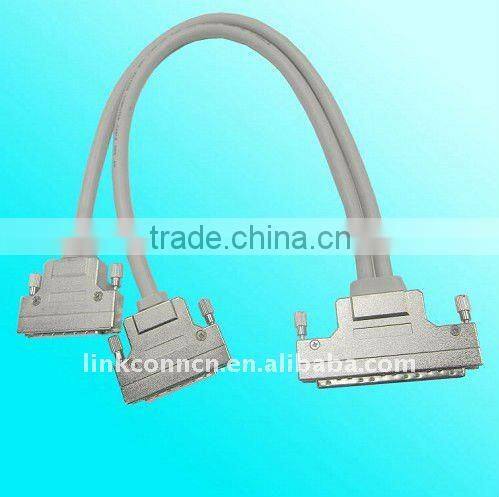 SCSI cable / SCSI ASSEMBLY CABLE-14/20/26/36/50/68/100PIN