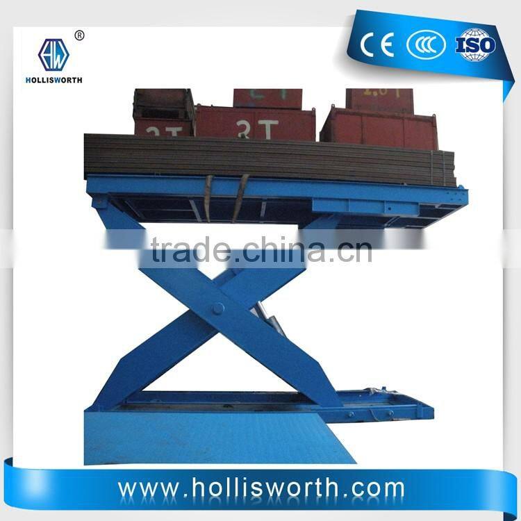 Stationary Scissor Lift for Warehouse Scissors Cargo Lift