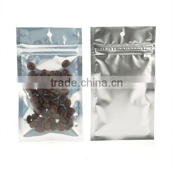 die cut handle gold plastic zipper bag for garment packing