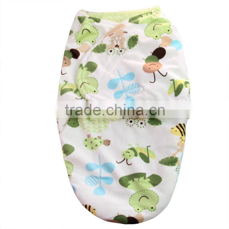 alibaba Infant baby swaddle with hood outdoor fashion easy baby blanket
