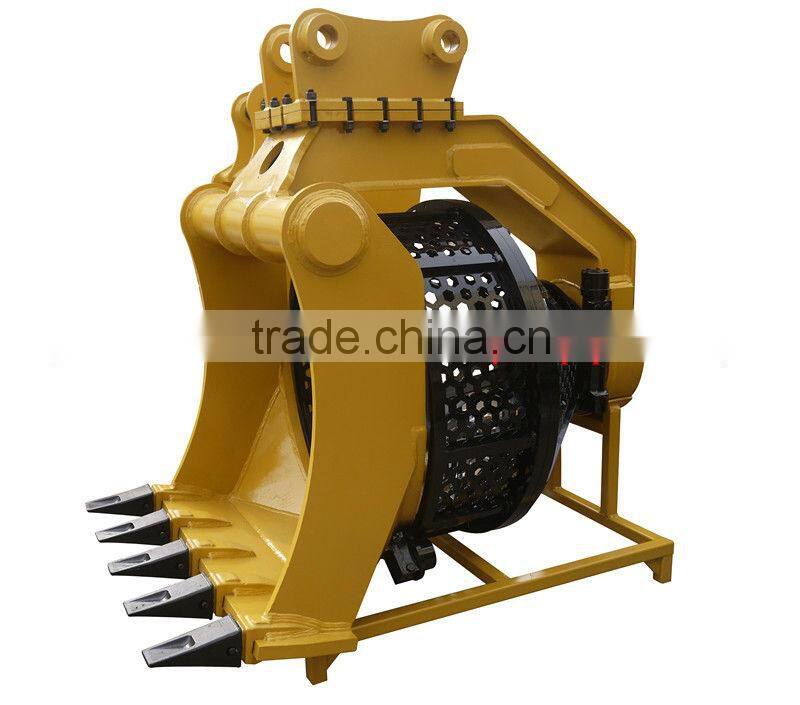 SF Hight Quality Trommel screen for excavator, Rotary Screener, small sand gravel trommel screen for sale