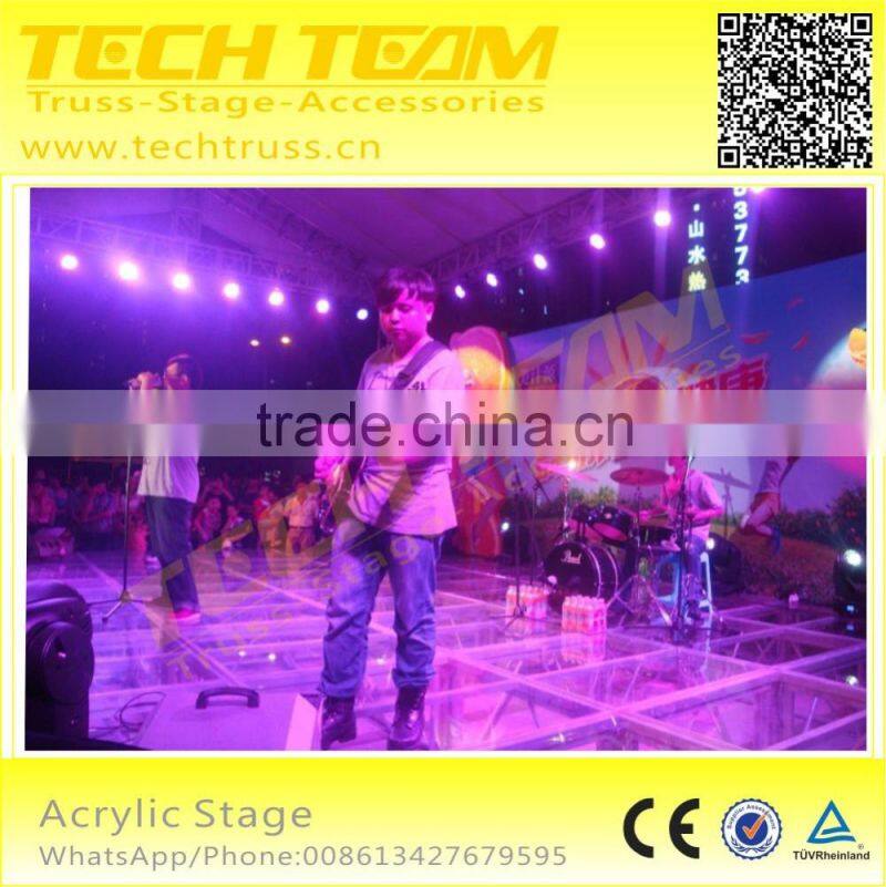 ST30-Stage Adjustable Acrylic Platform Stage