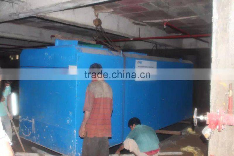 Life waste water buried sewage treatment equipment