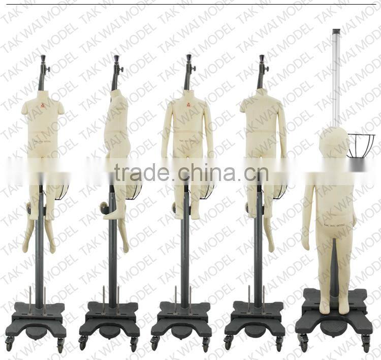 Promotional full body kids germany size fashion human hip dummy