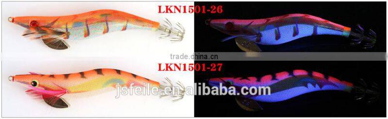 Transparent body purple back 3.0 squid jig