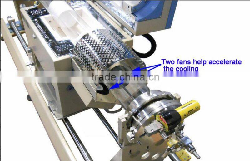 1000C Max Slideable RTP (4'' OD) Tube Furnace with Rapidly Heating & Cooling CVD growing graphene and carbon nanotubes