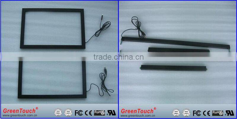 18.5 inch infrared Touch Screen Frame, USB Multi-touch Screen Overlay Kit