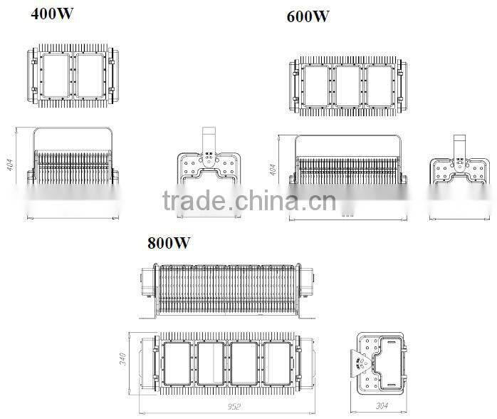 400W LED Floodlight IP67 LED Flood Light 400W & 400W Most Powerful LED Flood Light & 400W LED Flood Light Bar