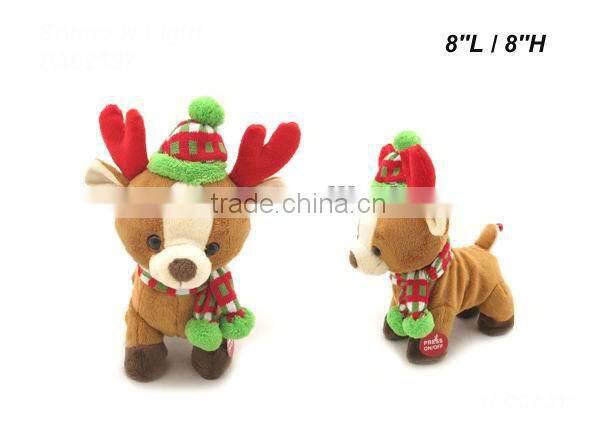 Funny plush stuffed dancing toy for Christmas gifts