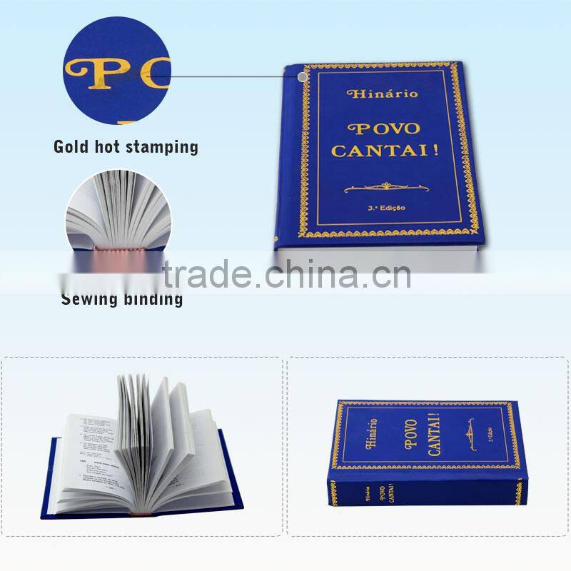 Professional Retail Gold English A3 A4 A5 Pop up China Book Publisher