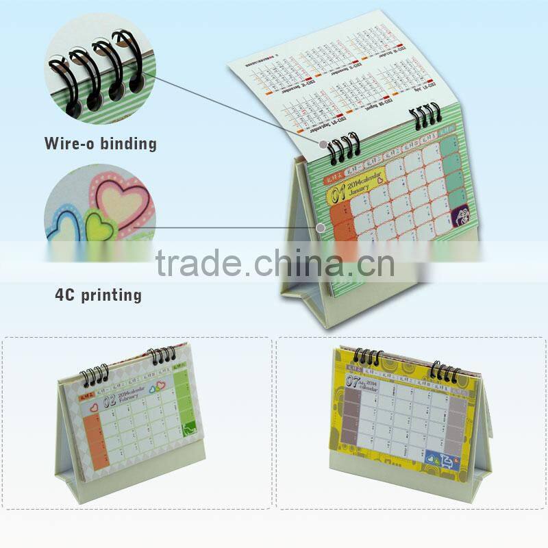 Custom Design Office Desktop High Quality Weekly Calendar 2016