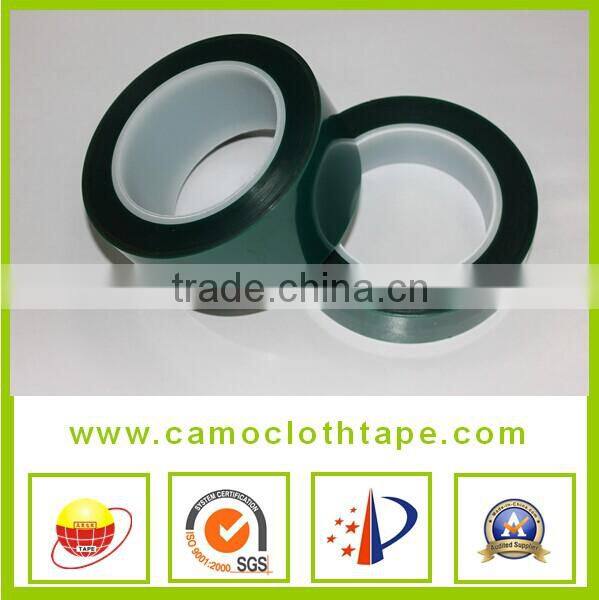 High Temperature Green Polyester Film Tape For Masking