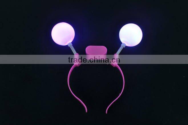 Flashing led head bopper star