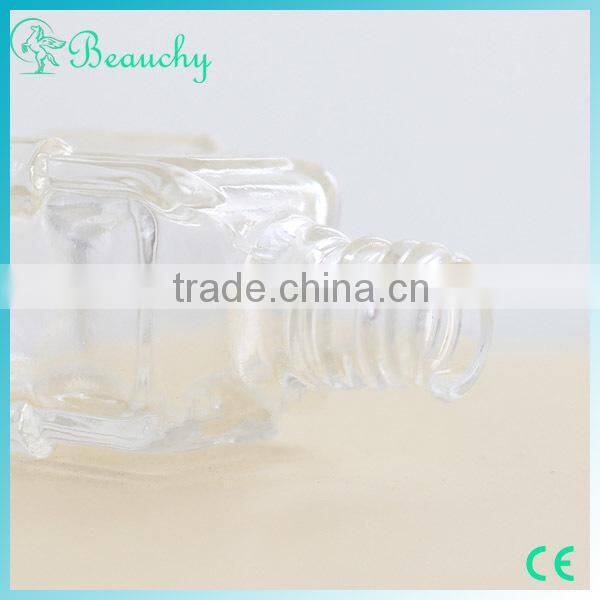 new design 15ml round and square glass nail polish bottles for sale