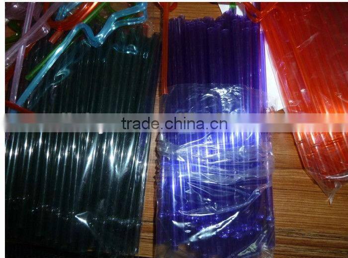 plastic drinking straws with the little ring /plastic straw/drinking straw