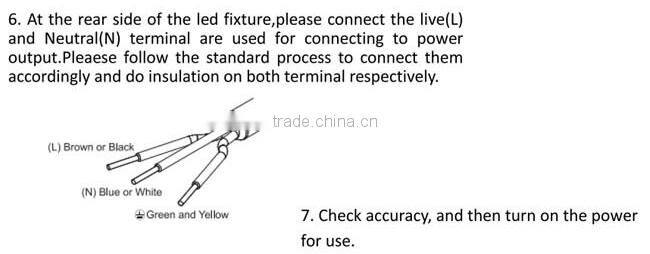 super quality great material professional supplier ip65 waterproof fixture