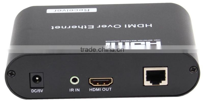 HDMI Extender By Single Cat 5E/6/7 up to 400ft with IR remote control