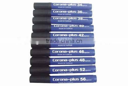 corona test pen for plastic sheet