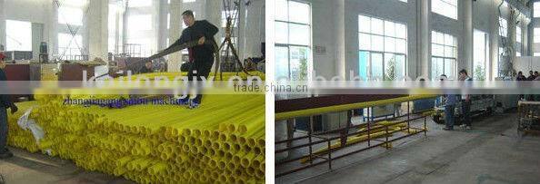 Hot 2013 PE corrugated pipe extrusion line