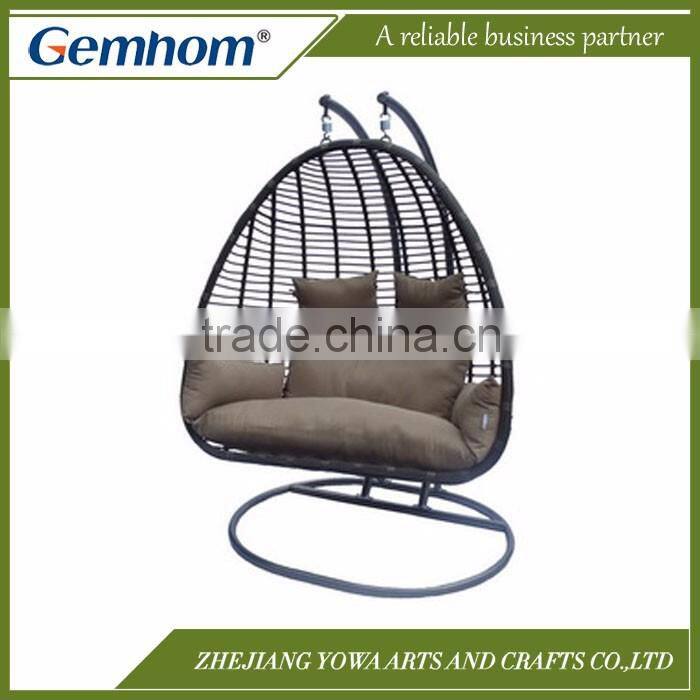 Top quality double seats patio swings