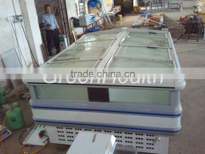 Hot sales Island cooler,Supermarket Island freezer