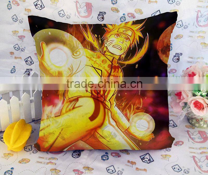 Hot Japanese anime NARUTO customized pillow case