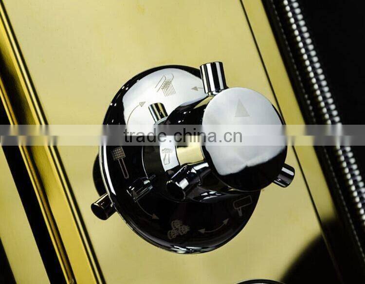 building materials golden set column shower panel Y-009