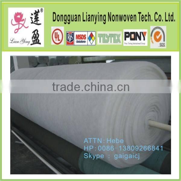 Oeko Tex100 standard microfiber wadding material use for outdoor garments