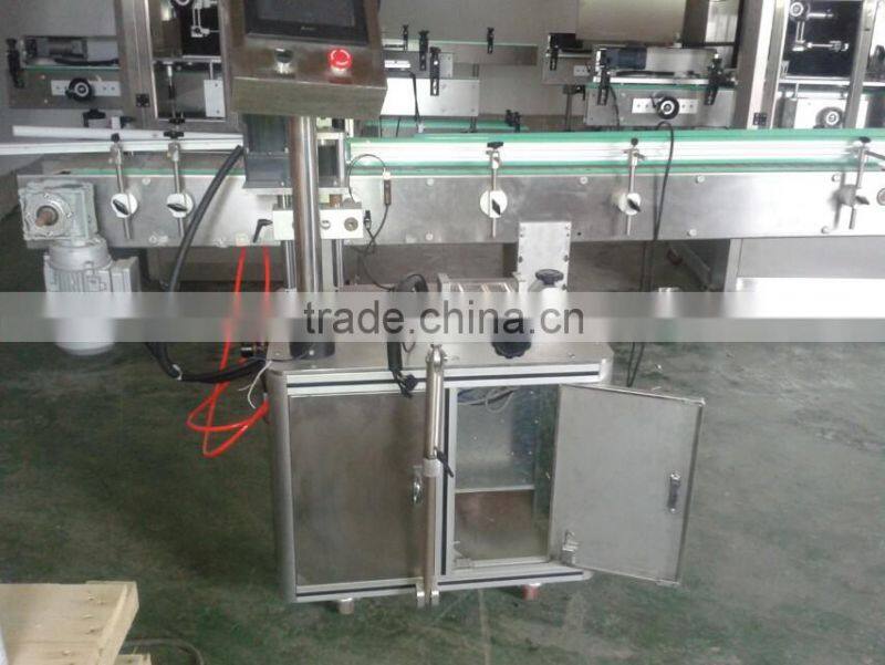 Automatic hot glue melting labeling machine