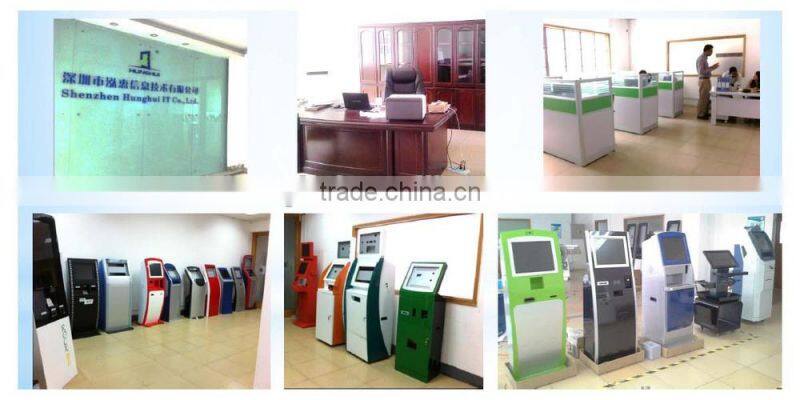 wall mounted ordering touch screen kiosk for restaurant