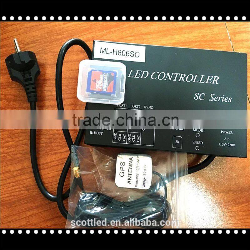 digital AC110-220V ic led full color lpd6803 led controller,led controller sd card, lpd 6803 controller